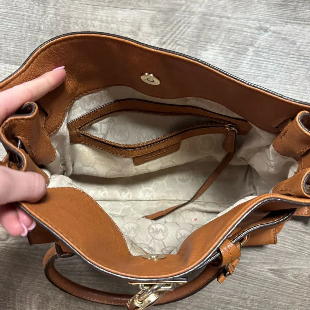Michael Kors Hamilton Satchel Crossbody Bag